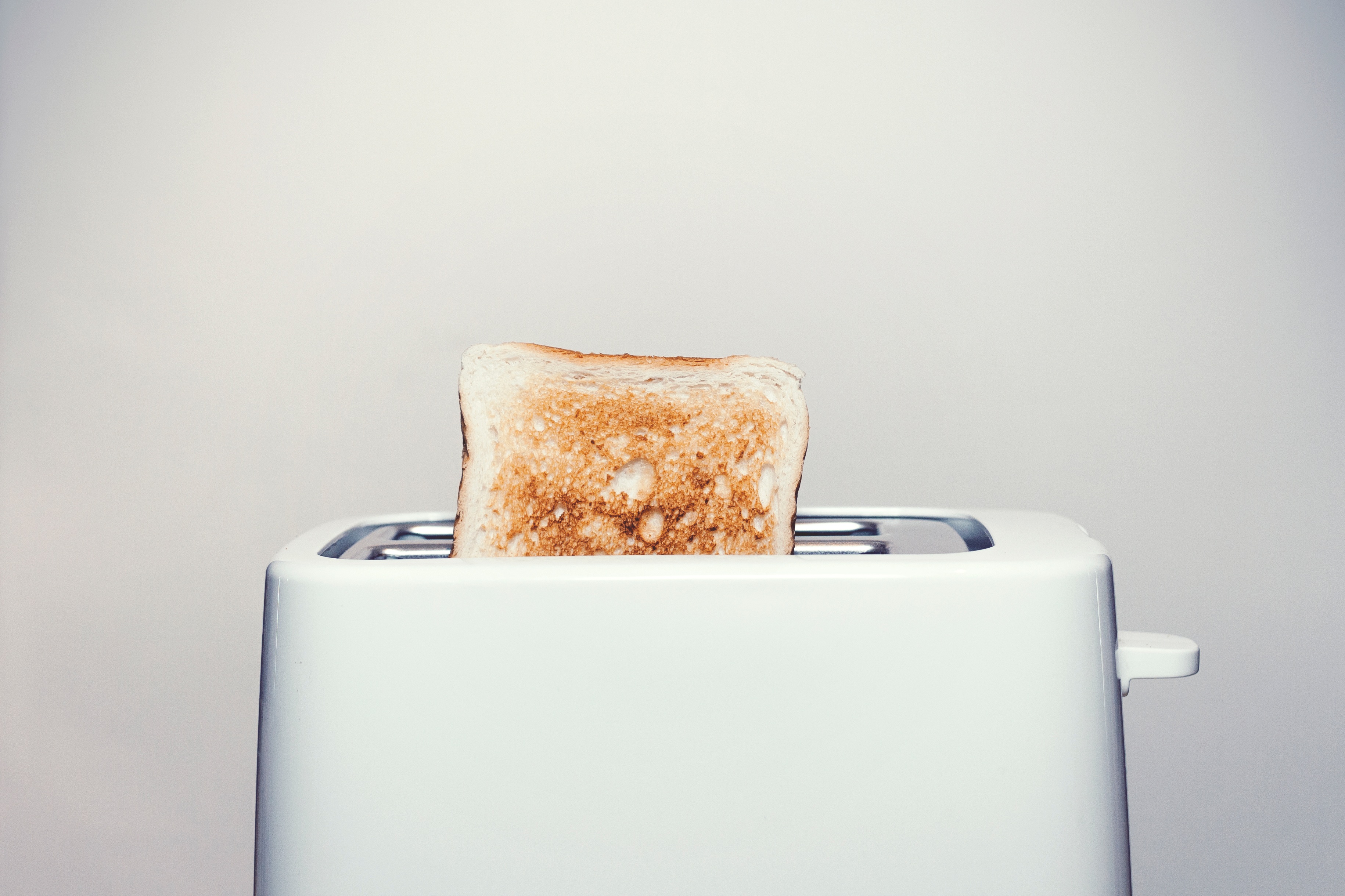 Toaster mit Scheibe Toast