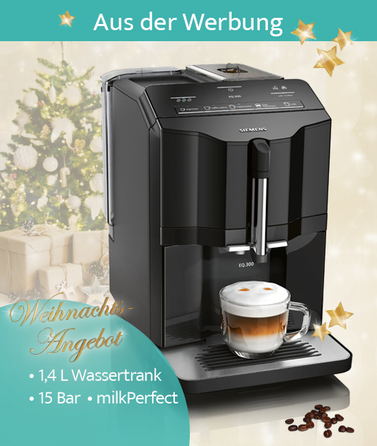 Siemens TI35A509DE Kaffeevollautomat Weihnachtsangebot